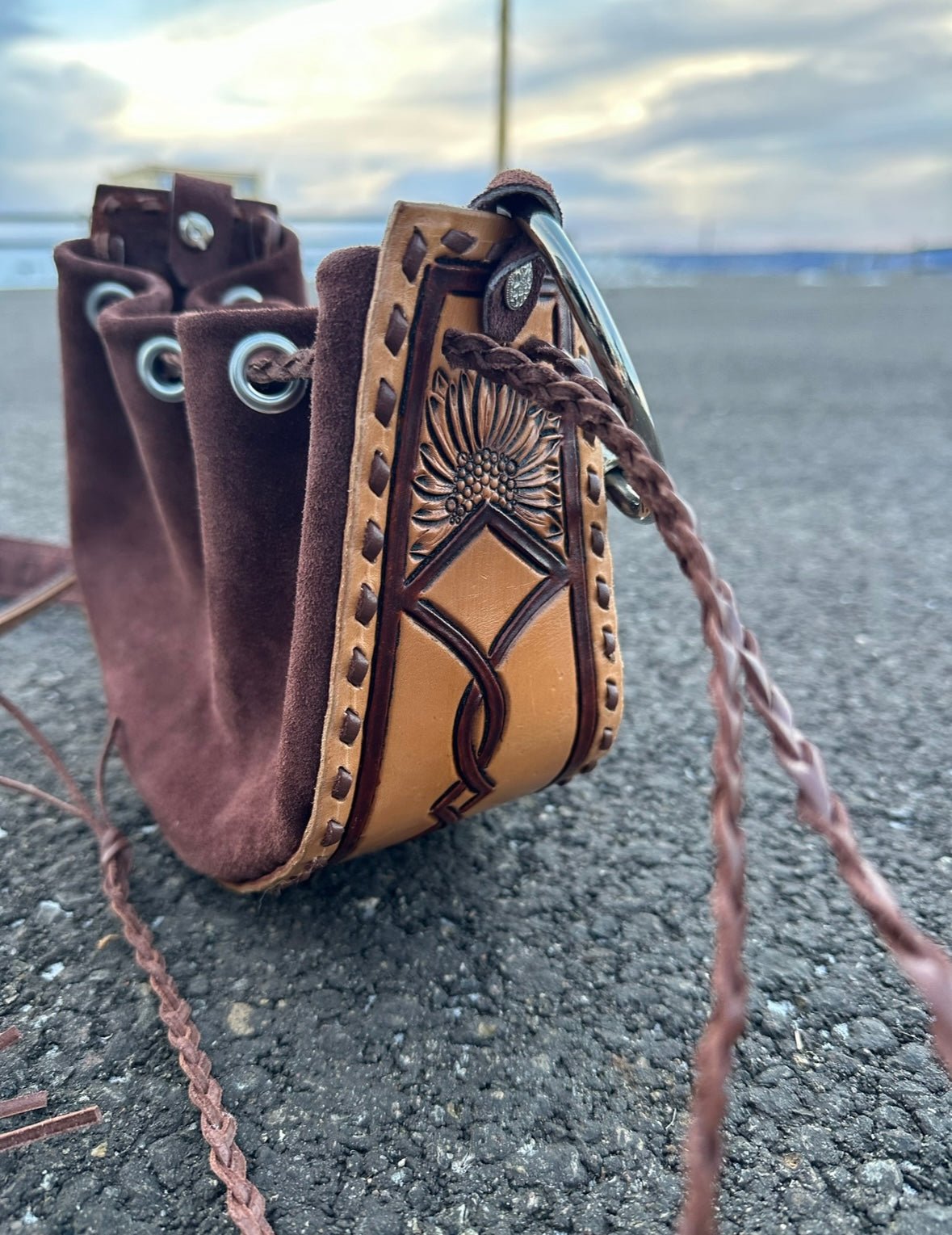 Sunflower Bucket Bag