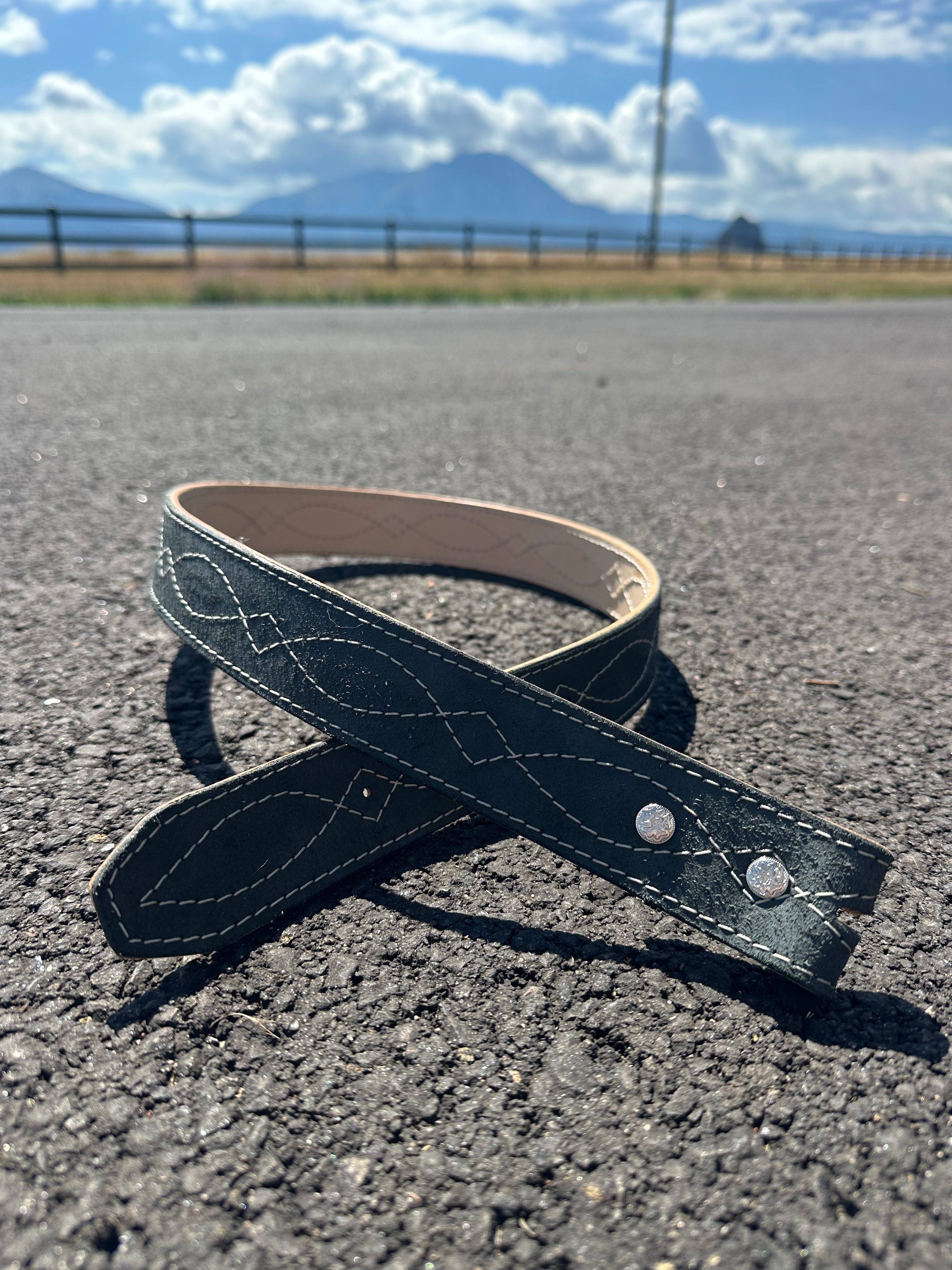 Grey Gunslinger Belt