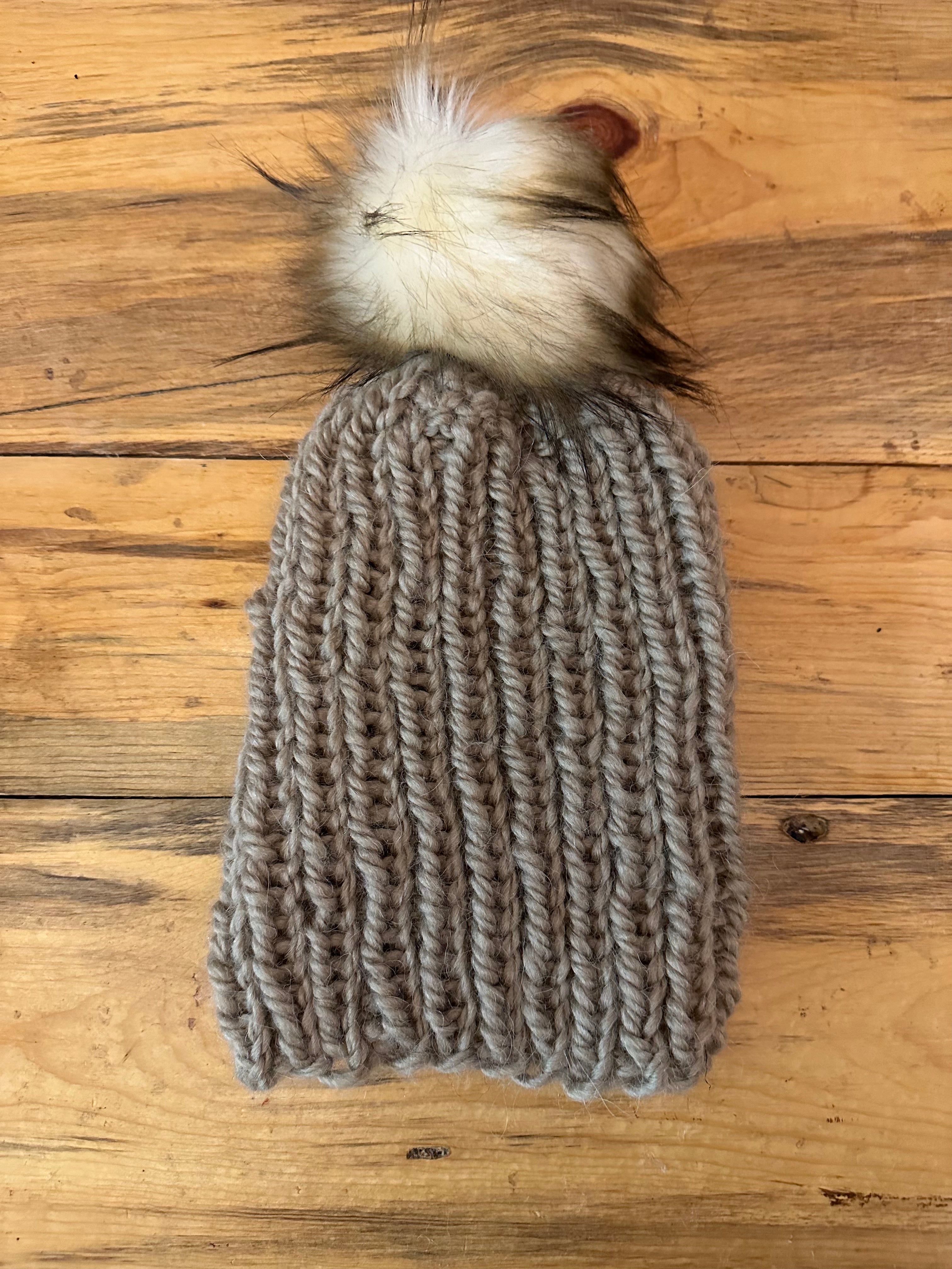 Tan Beanie