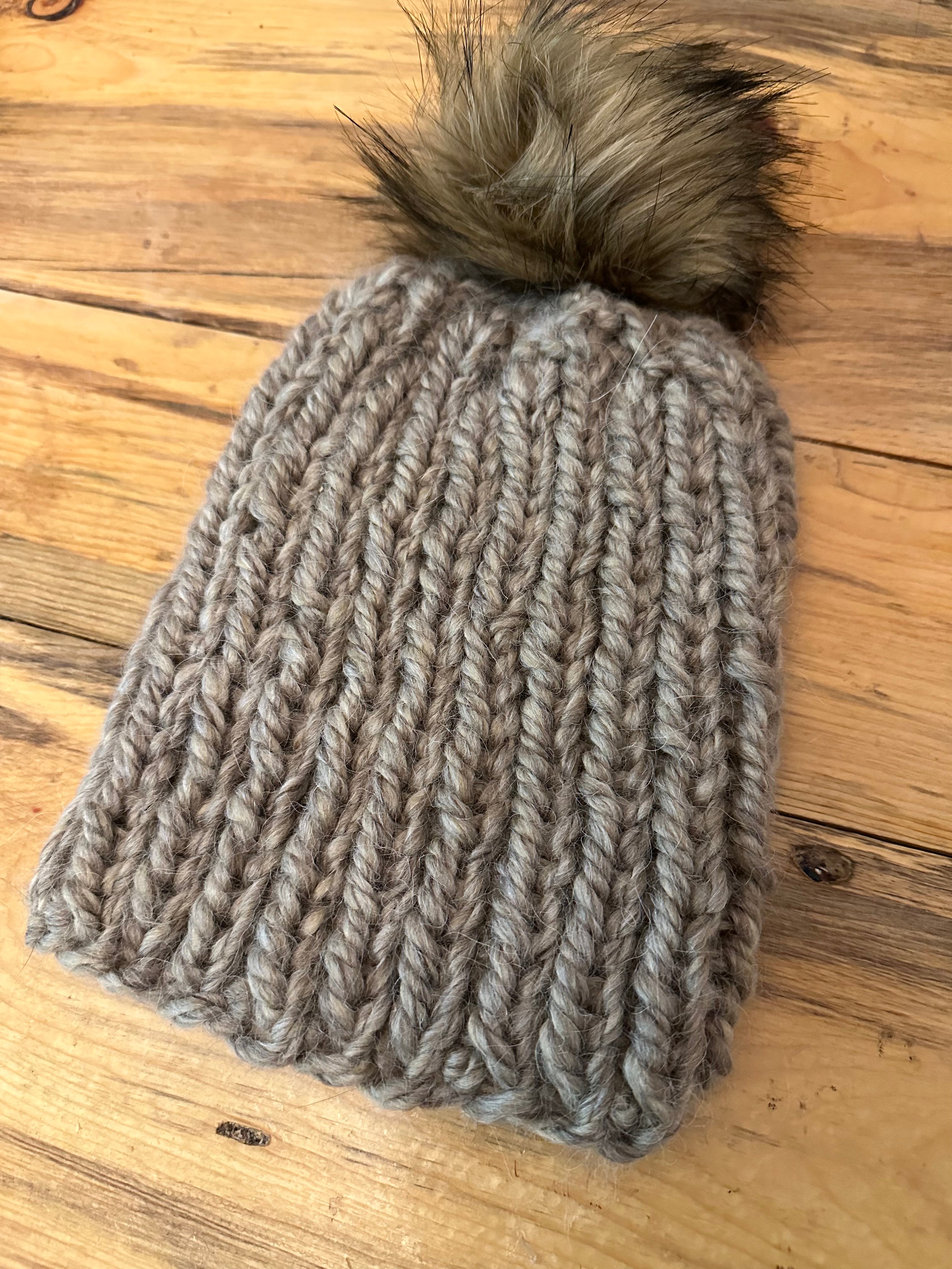 Tan Beanie