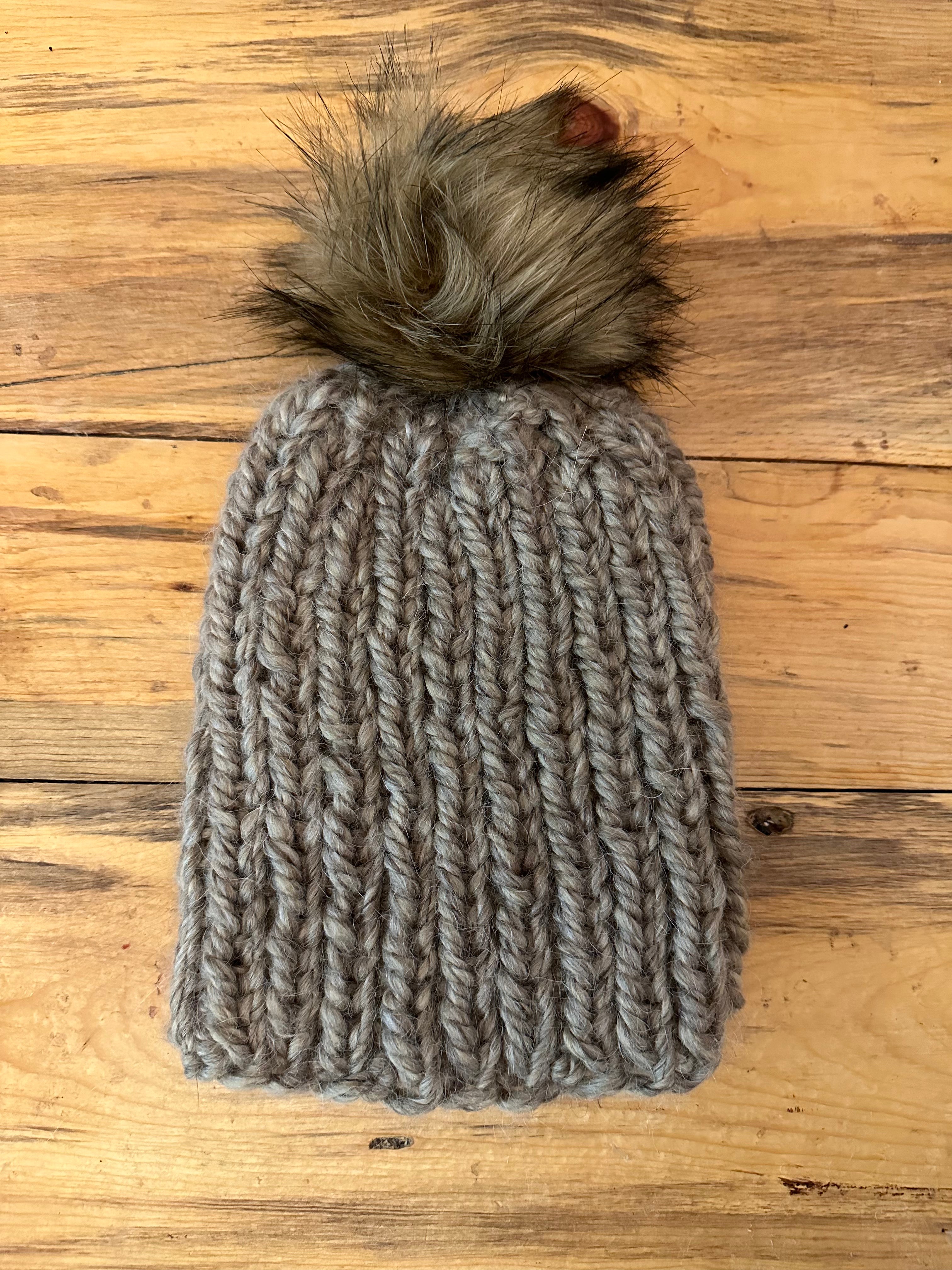 Tan Beanie